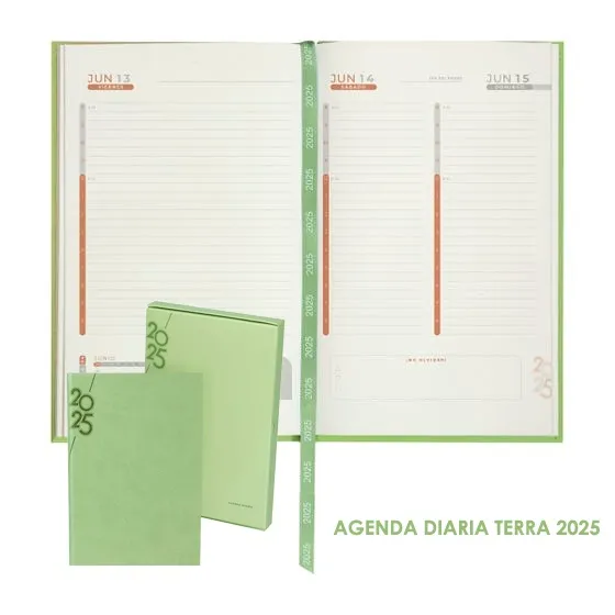 Agenda Diaria Terra 2026 en curpiel